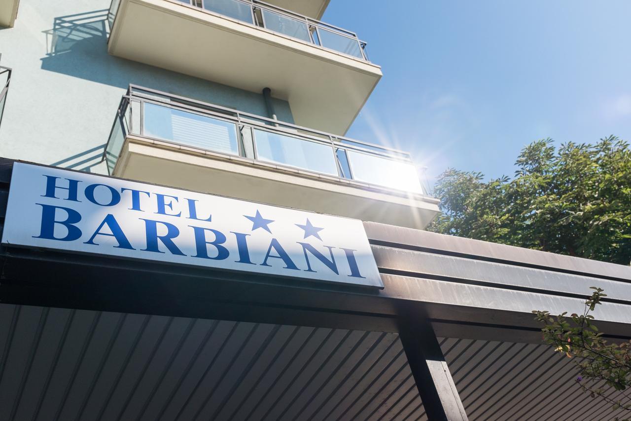 Hotel Barbiani Rimini Exteriör bild